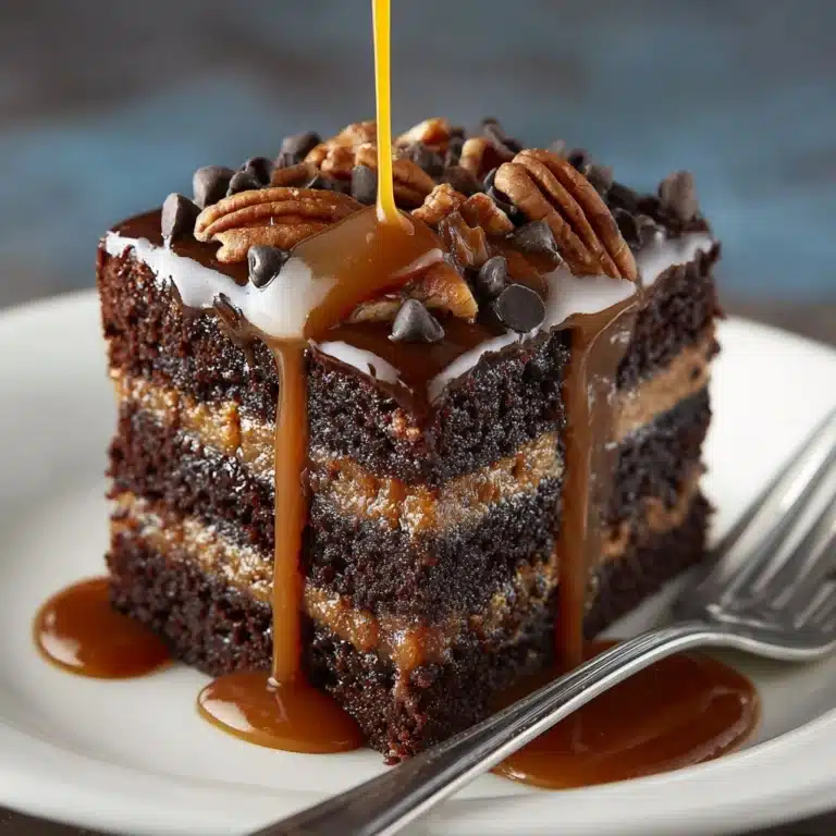 Chocolate Turtle Cake Recipe