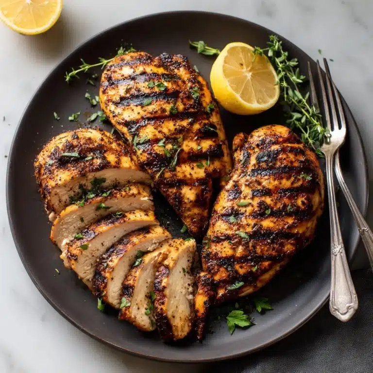 Lemon Herb Grilled Chicken Recipe