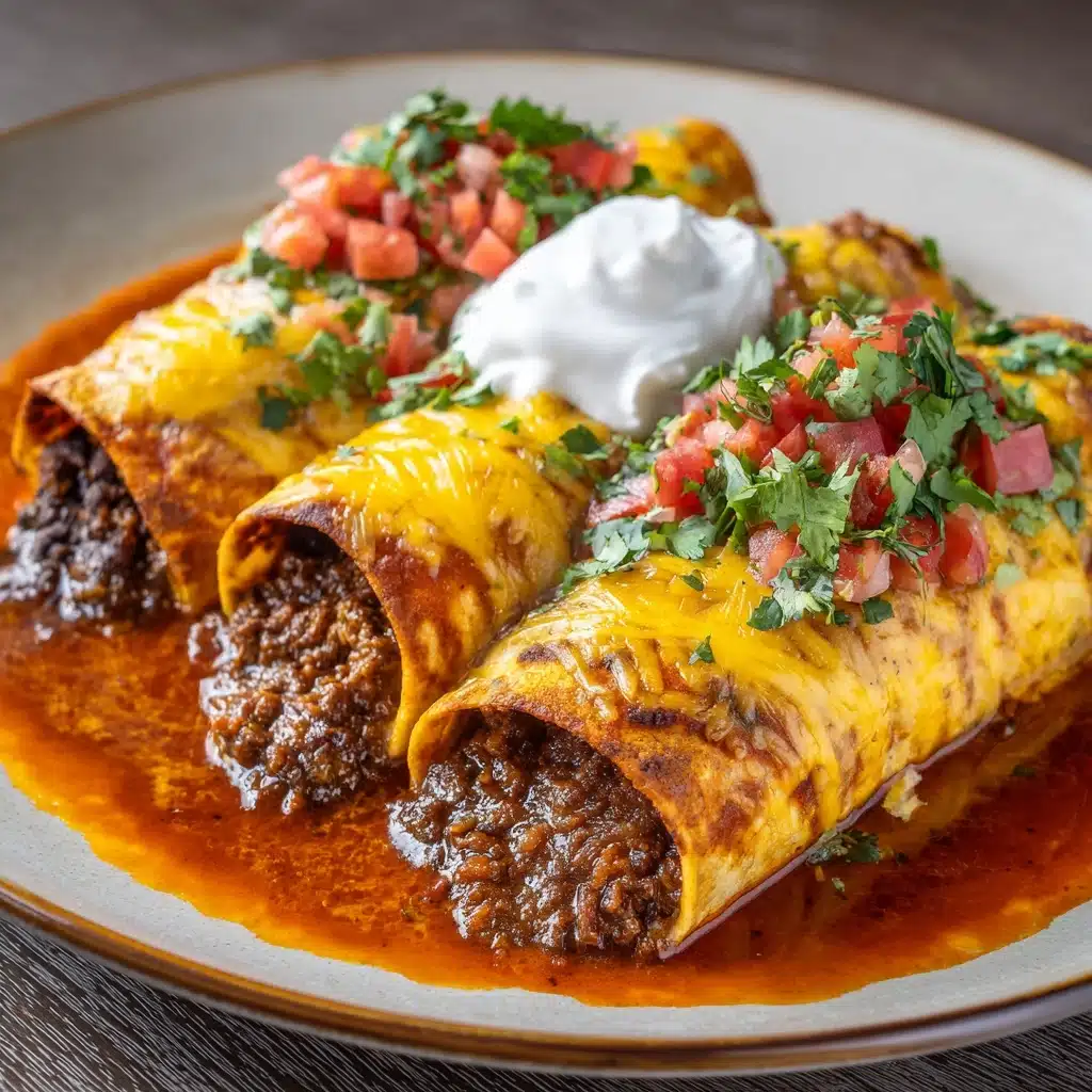 Easy Ground Beef Enchiladas for Family Meals Recipe