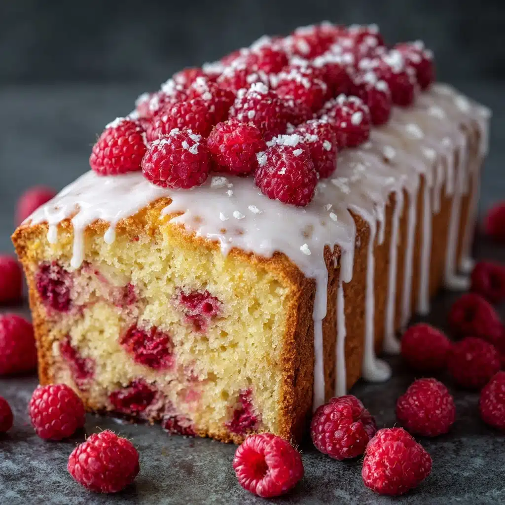 Raspberry Lemon Drizzle Cake Recipe