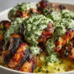 Peruvian Chicken with Green Sauce Recipe
