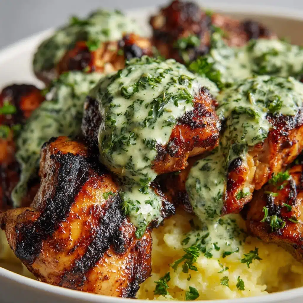 Peruvian Chicken with Green Sauce Recipe