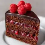 Raspberry Chocolate Ganache Cake Recipe