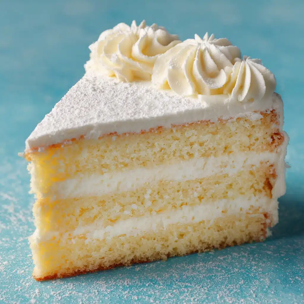 Italian Lemon Cream Cake Recipe