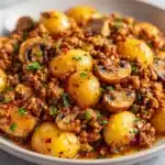 Mushroom Ground Beef Recipe
