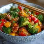 Chicken Stir Fry with Vegetables and Honey Soy Sauce Recipe