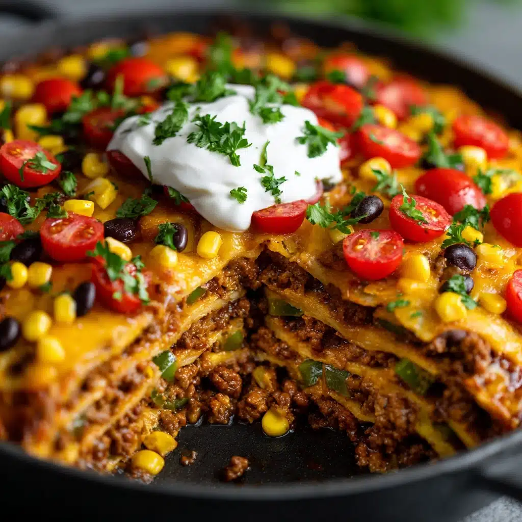 Cornbread Taco Bake Recipe