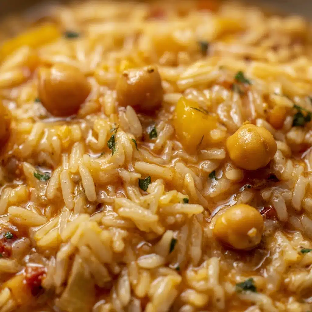 One Pot Chickpea Orzo Recipe