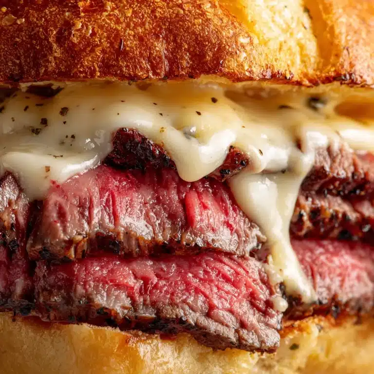 Game Day Garlic Steak and Cheese Sandwiches Recipe
