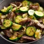 Beef & Zucchini Skillet Recipe