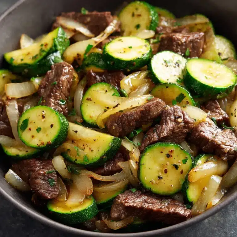 Beef & Zucchini Skillet Recipe