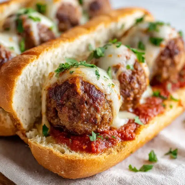 Mini Meatball Subs Recipe
