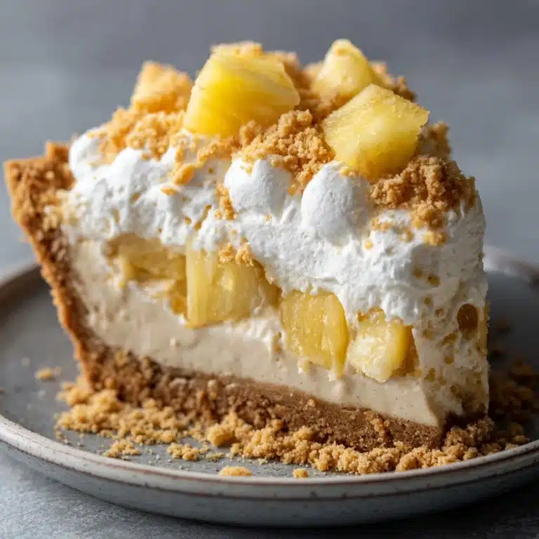 Tropical Pineapple Paradise Pie Recipe