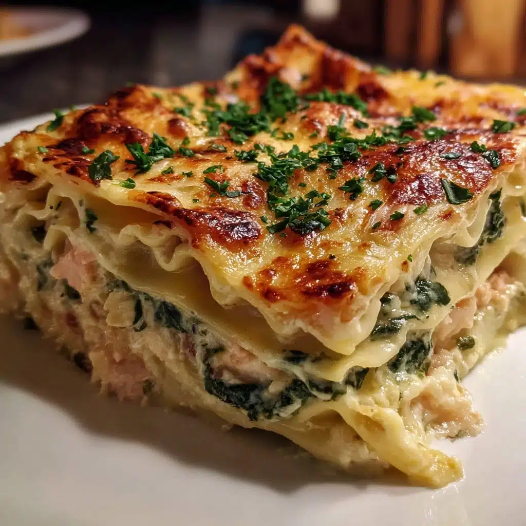 Salmon Spinach Lasagna Recipe
