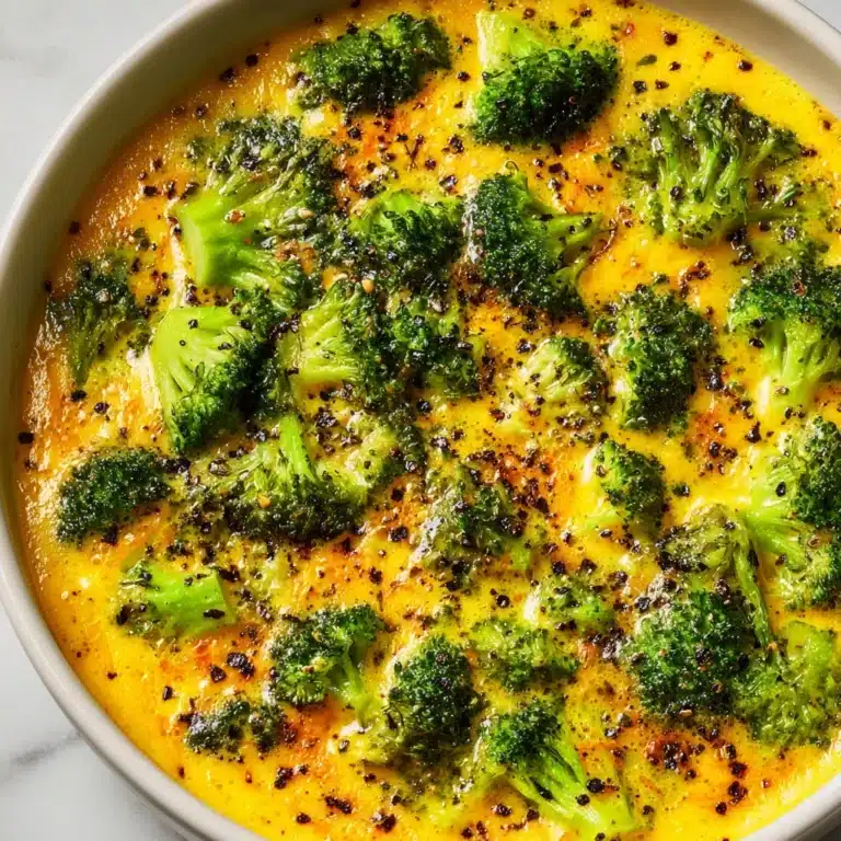 Broccoli Cheddar Soup Recipe