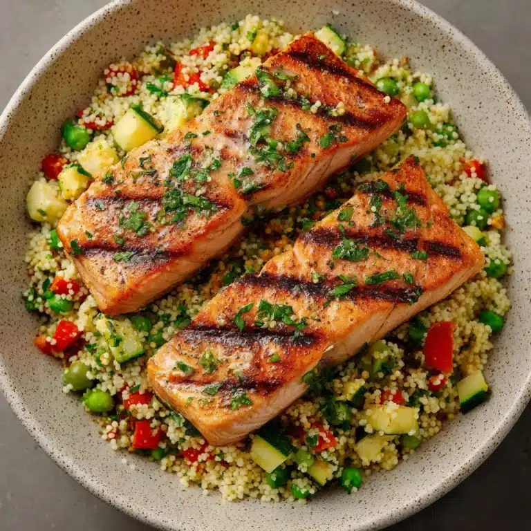 Salmon and Couscous Bowl Recipe