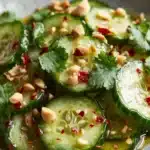 Peanut & Chili Oil Cucumber Salad Recipe