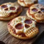 Cheesy Halloween Pizza Skulls Recipe