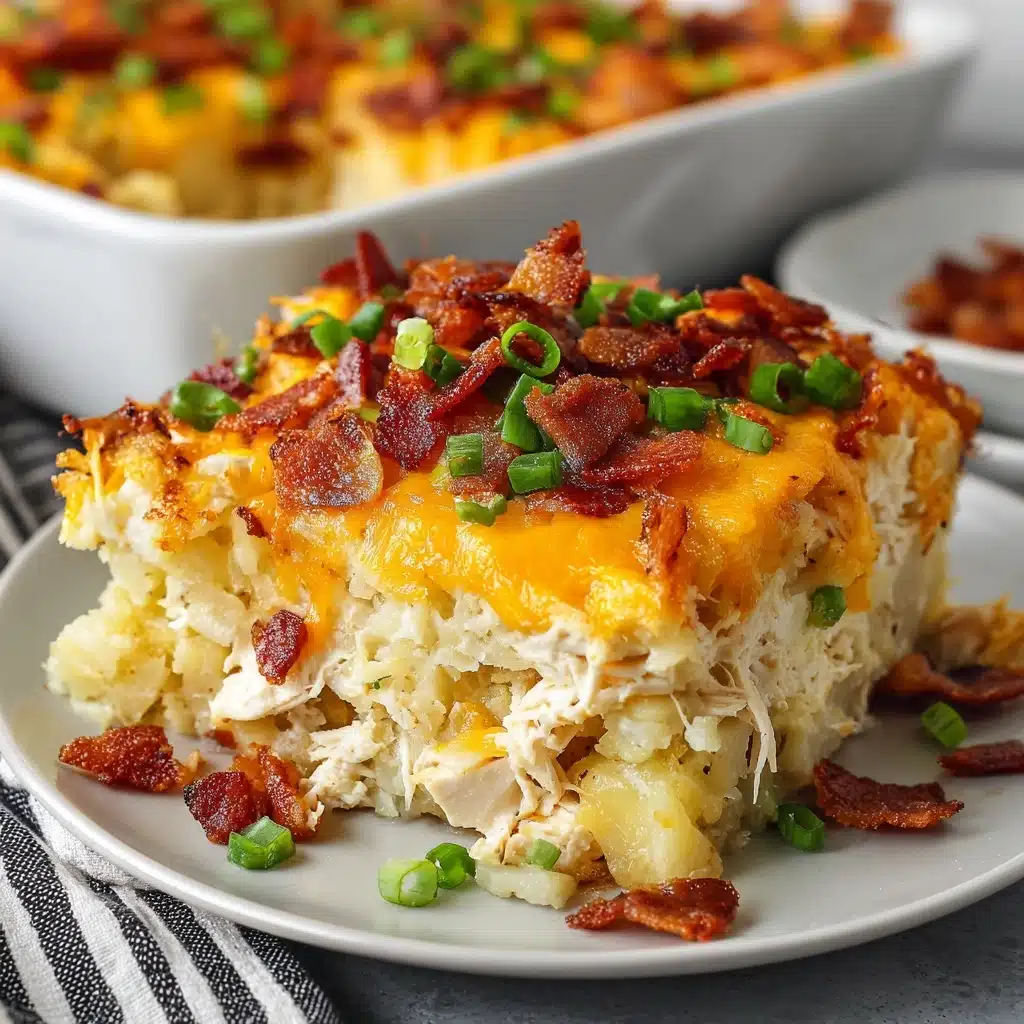 Loaded Potato Ranch Chicken Casserole Recipe