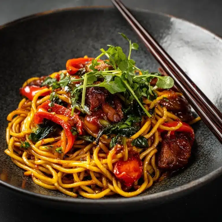 Yakisoba Noodles Recipe