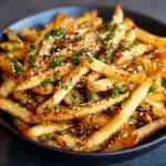 Spicy Garlic and Sesame Fries Recipe