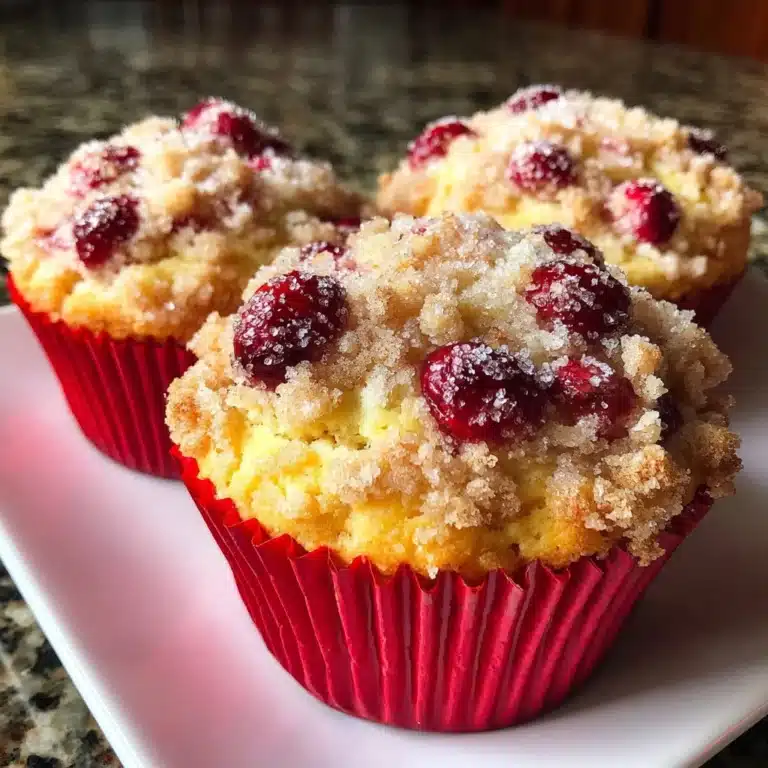 Cherry Cobbler Muffins : Cozy & Delicious Summer Treat Recipe