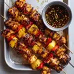 BBQ Pineapple Chicken Kabobs Recipe
