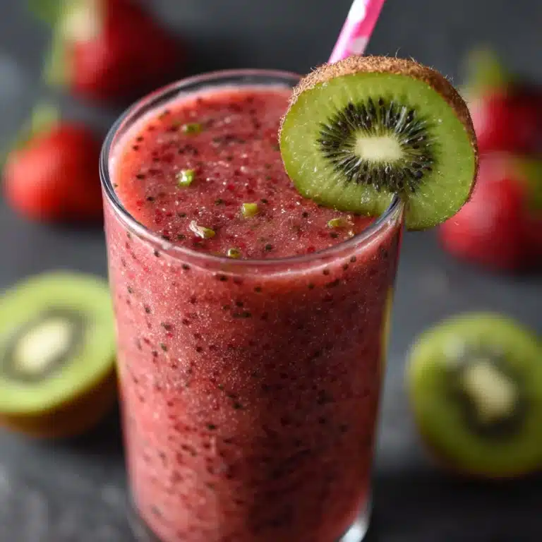 Kiwi Strawberry Smoothie Recipe