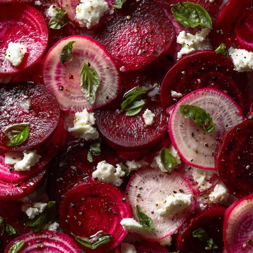 Roasted Beets and Radishes with Goat Cheese Recipe