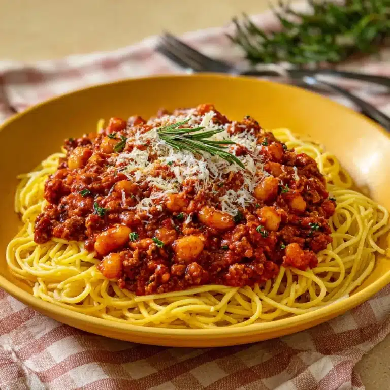 Gnocchi Bolognese Recipe