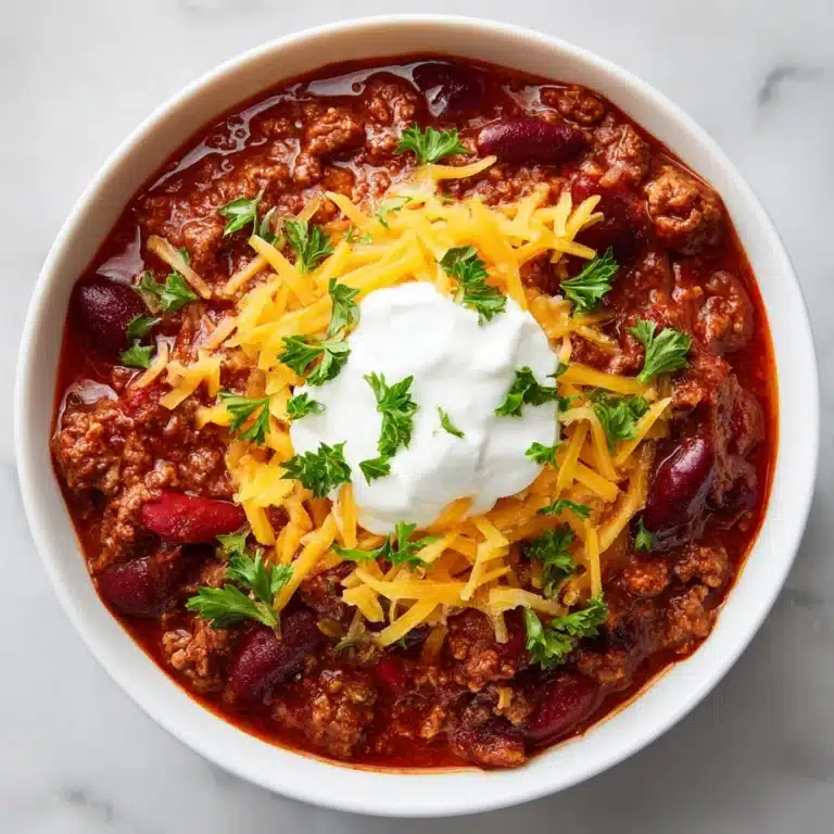 Ground Turkey Chili Recipe
