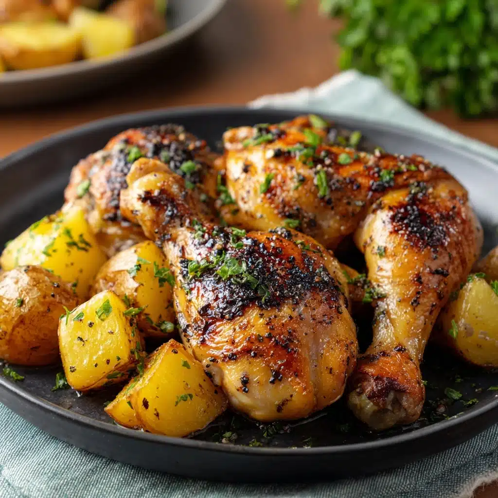 Roasted Chicken and Potatoes Recipe - Recipe Image