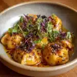 Warbat with Ashta and Simple Syrup Recipe