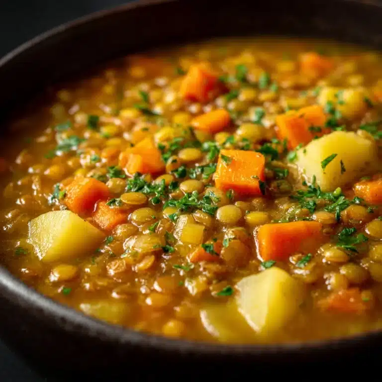 Carrot and Lentil Soup Recipe