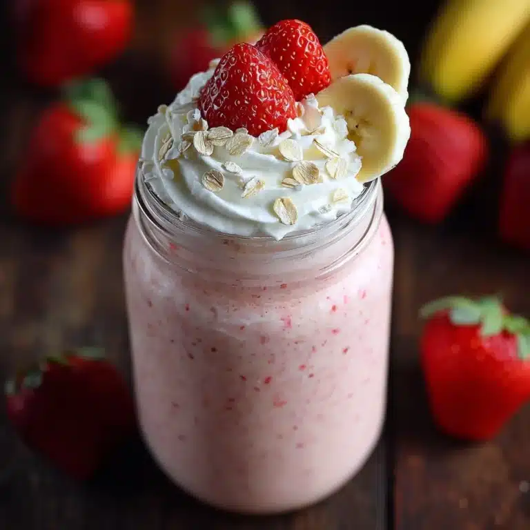 Strawberry Banana Smoothie Recipe