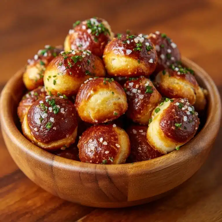 Buttery Soft Pretzel Bites Recipe