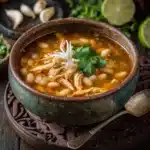 Red Chicken Pozole Soup Recipe