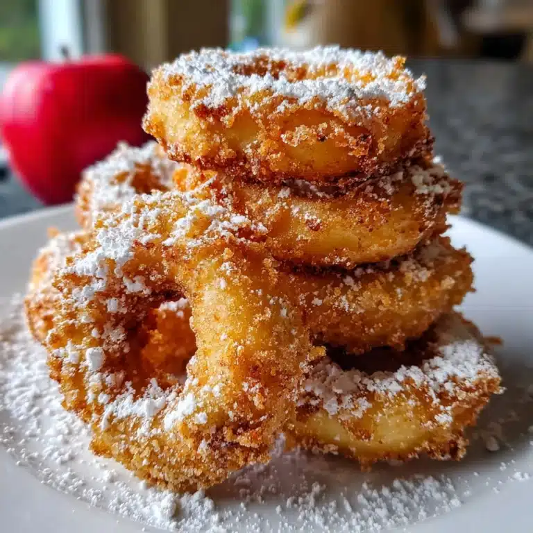 Fried Apple Rings: A Delicious Fall Treat Recipe