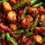 Chicken Green Bean Stir Fry with Sweet Chili Sauce Recipe
