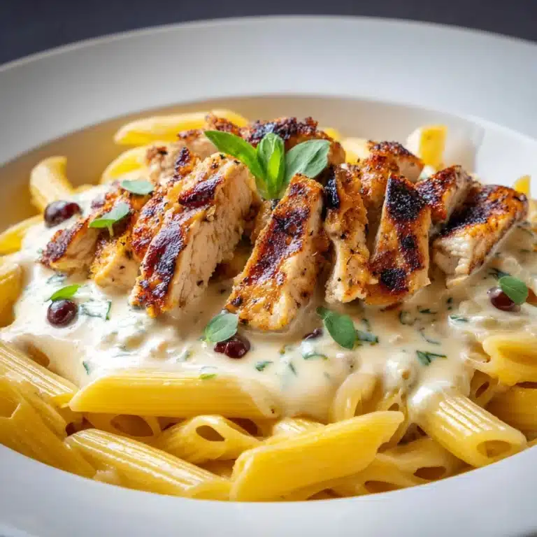 Creamy Crunchy Chicken Pasta Recipe