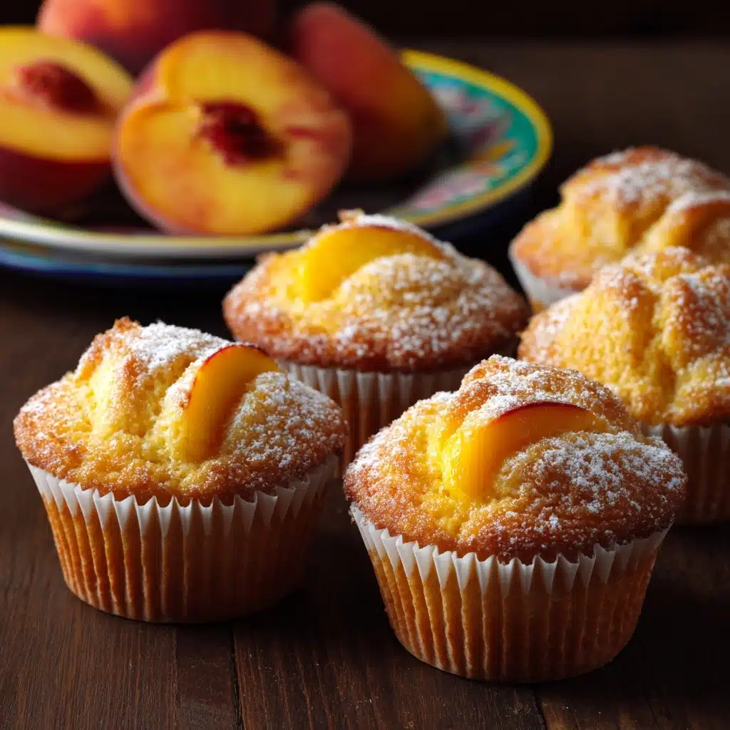 Peach Financiers: Elegant French Almond Cakes Recipe