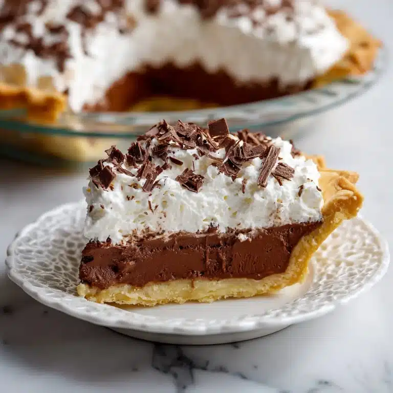 Black Bottom Pie Recipe