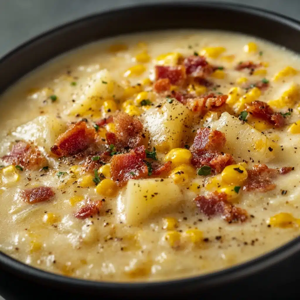 Slow Cooker Amish Corn Chowder Recipe - Recipe Image