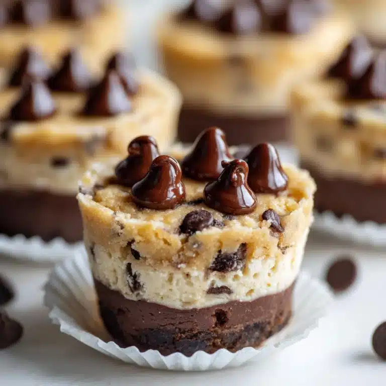 High-Protein Yogurt Cookie Dough Cups Recipe