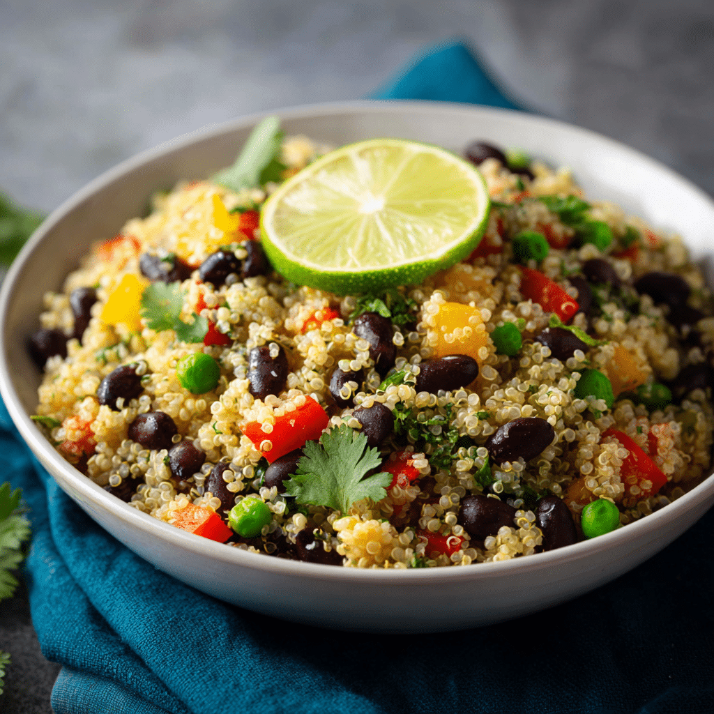 Southwestern Quinoa Fiesta Salad Recipe - Recipe Image