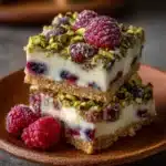 Pistachio Shortbread Bars Recipe