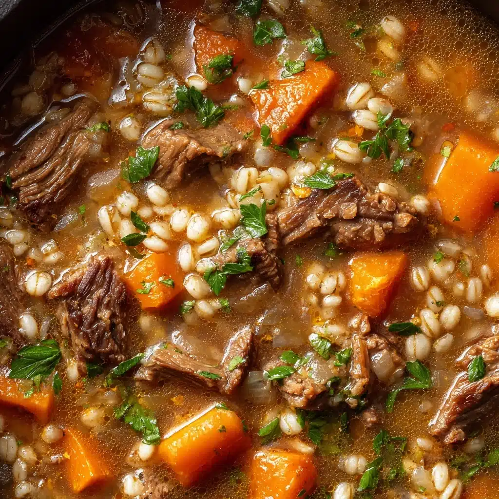 Beef and Barley Soup Recipe