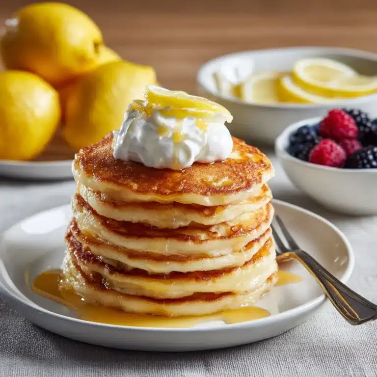Lemon Ricotta Pancakes Recipe