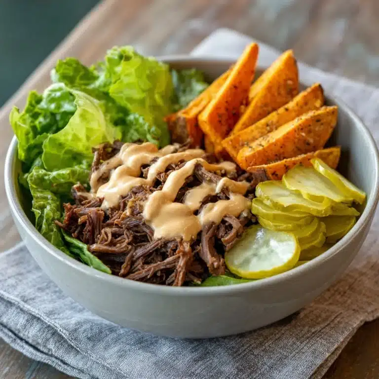 Burger Bowls Recipe