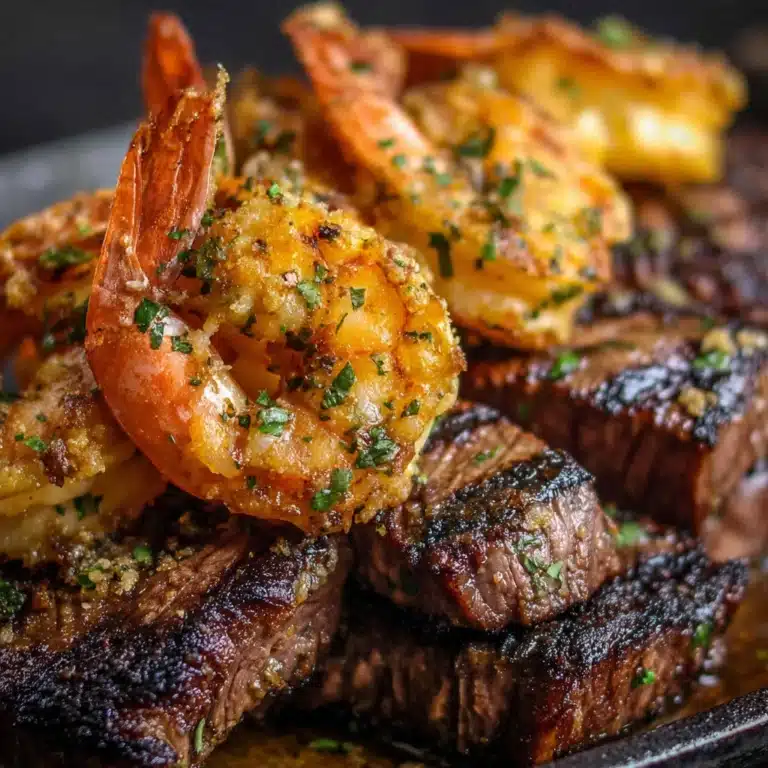Steak and Shrimp Scampi Recipe